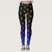Gezegde met kerstbal leggings (Voorkant)