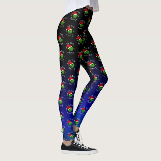 Gezegde met kerstbal leggings (Rechts)