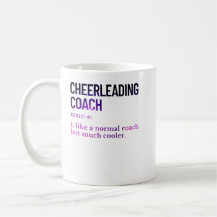 Gezegde van de voorcoach grappig koffiemok
