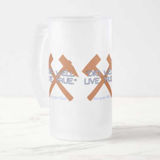 Gezegde van Hearthstone - Mok van gebrand glas (Voorkant links)