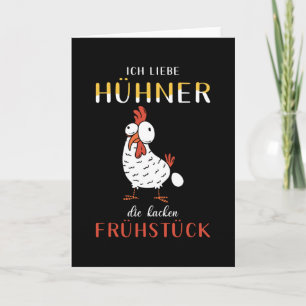 Gezegde van kippen Funny Kaart