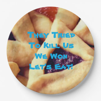 Gezegde van Purim Party Jewish Funny Papieren Bordje