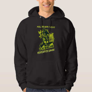 Gezegde voor fietsenfietsen in het gebergte voor f hoodie