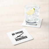 Gezegden | Gliding Pilot Soaring Gift Vierkante Kartonnen Onderzetter (Insitu)