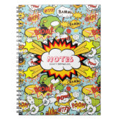 Gezegden voor komische boeken notitieboek (Voorkant)