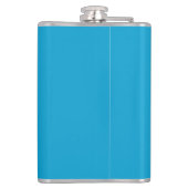 Gezegeld en gebogen heupfles (Achterkant)