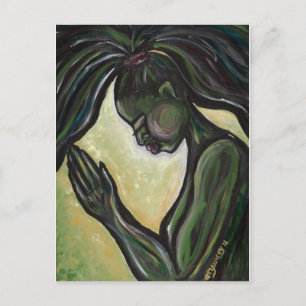 Gezegeld en sterk begunstigd Briefkaart