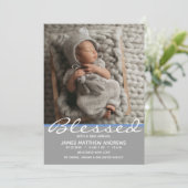 Gezegelde Baby roze hartfoto geboorte (Staand voorkant)