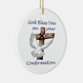 Gezegelde bevestiging keramisch ornament (Rechts)