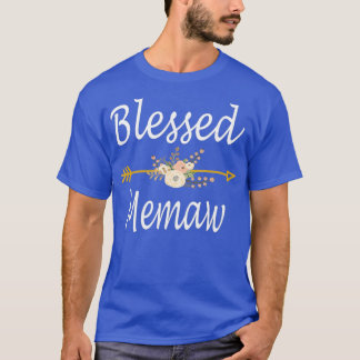 Gezegelde memaw T Shirt Cute Moederdag Cute Idee