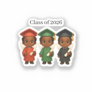 Gezegend & Afstuderend 2026 Sticker