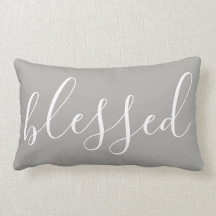 gezegend   Bewerkbare kleuren   Boerderij Herfst D Kussen