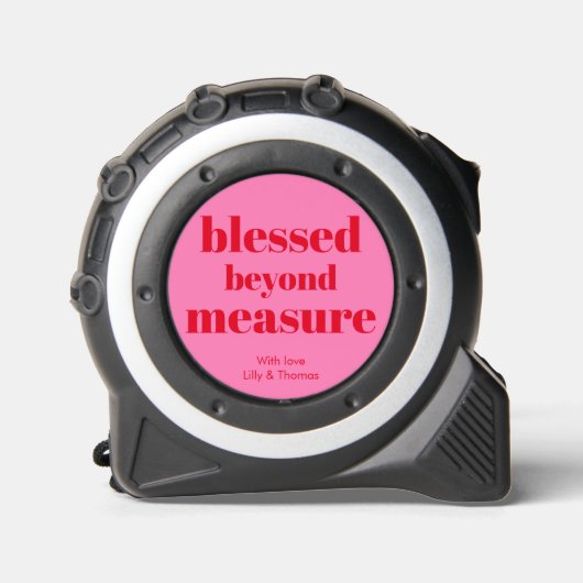 Gezegend Beyond Measure Vet Rood & Heet Roze Rolmaat (Voorkant)