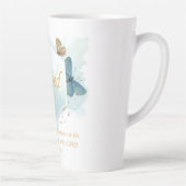 Gezegend - Christelijke geloofsovertuiging voor vr Latte Mok (Rechts)