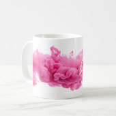 Gezegend dankbaar dank u geschenken voor mam papa koffiemok (Voorkant links)