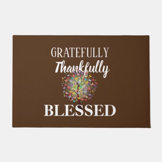 Gezegend Deurmat (Voorkant)
