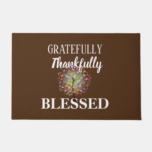 Gezegend Deurmat (Voorkant)