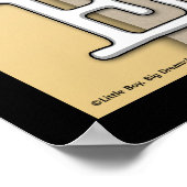 Gezegend door overvloed aan schoonheid poster (Hoek)