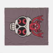 Gezegend Fleece Deken (Voorkant (Horizontaal))