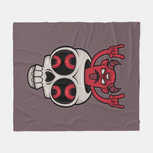 Gezegend Fleece Deken (Voorkant (Horizontaal))