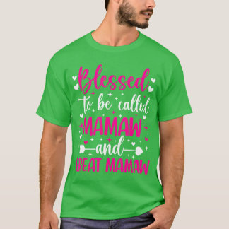 Gezegend Genoemd te Worden Grote Oma Trots Grote O T-shirt