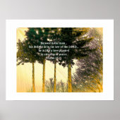 Gezegend is de Man Poster (Voorkant)