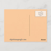 Gezegend is het man dat volhardt onder proces, bec briefkaart (Achterkant)