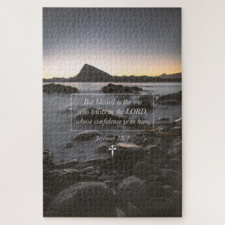 Gezegend is hij die op het geloof van de Heer vert Legpuzzel