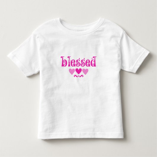 Gezegend Kinder Shirts (Voorkant)