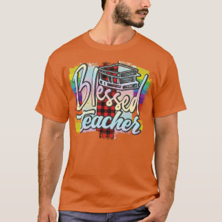 Gezegend Leraar Grafisch Ontwerp TShirt 1