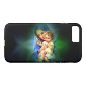Gezegend Licht van Maagd Maria en Baby Jezus Case-Mate iPhone Case (Achterkant (Horizontaal))
