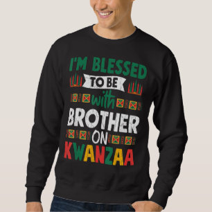 Gezegend met broer op Kwanzaa, Afrikaanse geesteli Trui