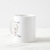 Gezegend met schoonheid en woede Schattige mooi ka Koffiemok (Voorkant links)