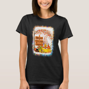 Gezegend om mama kabouter herfst herfst dank t-shirt