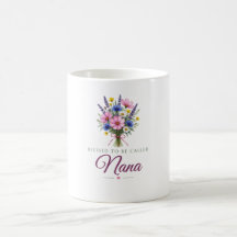 Gezegend om Nana Koffiemok te worden genoemd