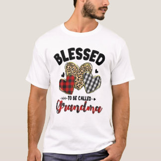 Gezegend om oma moeder genoemd te worden t-shirt