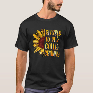 Gezegend om te worden genoemd oma schattige zonneb t-shirt