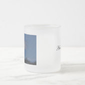 Gezegend onder de maan matglas koffiemok (Center)