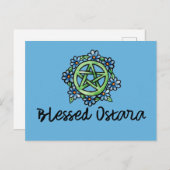 Gezegend Ostara Briefkaart (Voorkant / Achterkant)