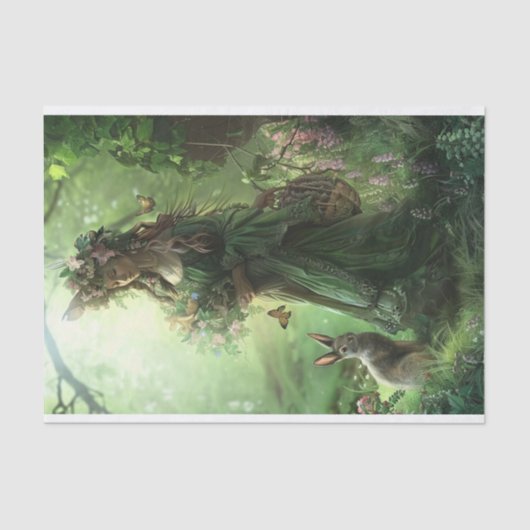 Gezegend Ostara Tissuepapier (Voorkant)