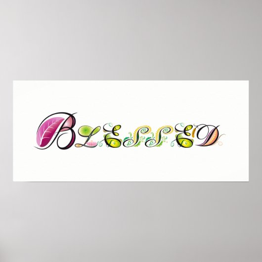 Gezegend - Poster (Voorkant)