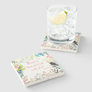 Gezegend Stenen Onderzetter