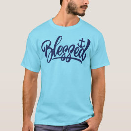 Gezegend T-shirt kleur optie