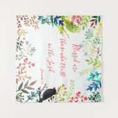 Gezegend Wandkleed (Voorkant (horizontaal))