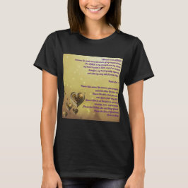 Gezegend zij de Heer Psalm 28:6-7 T-shirt