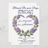 Gezegend zij deze dag van vereniging kaart (Voorkant / Achterkant)