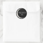 Gezegend zij Sticker (Tas)