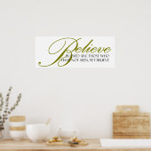 Gezegend zijn die poster (Keuken)