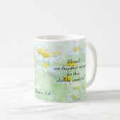 Gezegend zijn zij die treuren - Matteüs 5:4 Koffiemok (Voorkant rechts)