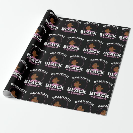 Gezegende Afrikaanse Amerikaanse vrouwen Cadeaupapier (Uitgerold)